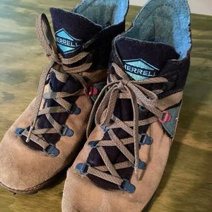 Merrell Women's Sz 9 vintage Brindle Hiking Boots